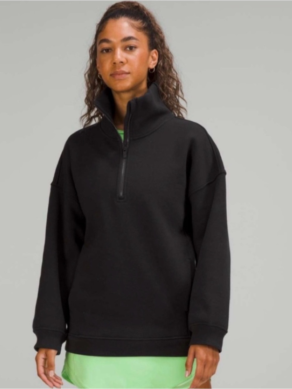 Lululemon Thick Fleece Half-Zip--Brand New With Tags ..SOLD OUT RARE - Size M/L